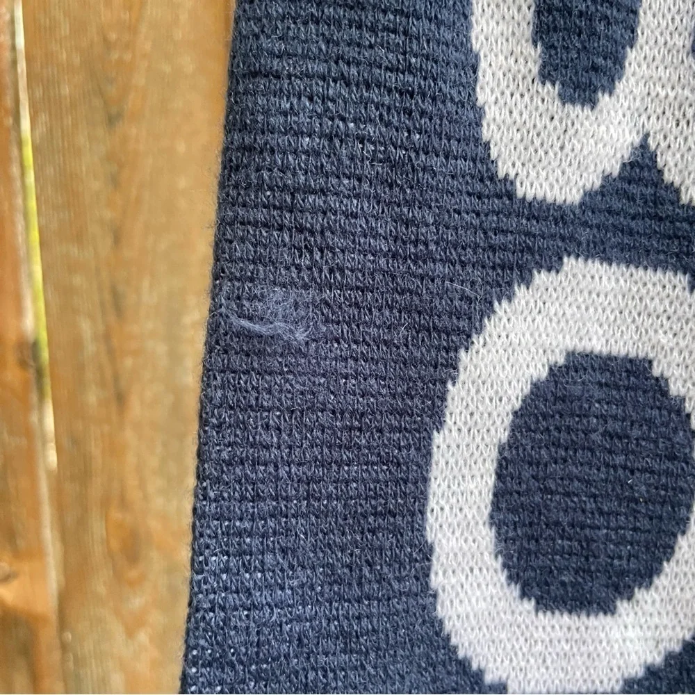 NFL COWBOYS Unisex Blue White Logo Scarf Neck Wrap